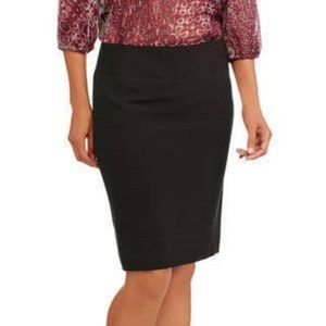 George Pencil Skirt | Black Soot